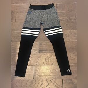 Bombshell Black and Gray Leggings